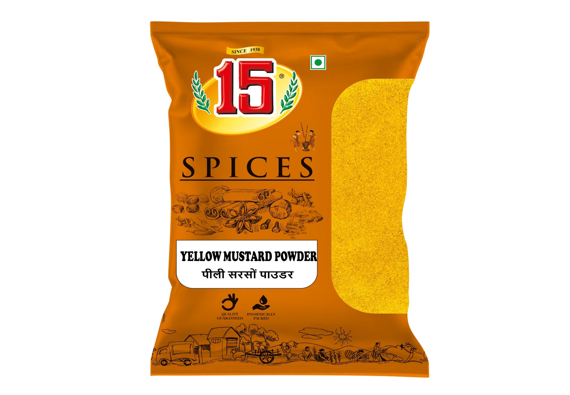 PEELI SARSO POWDER - 15 No. ChawalWala